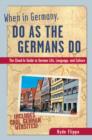 When in Germany, Do as the Germans Do - eBook