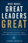 What Makes Great Leaders Great: Management Lessons from Icons Who Changed the World - eBook