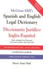 McGraw Hill's Spanish/English Legal Dict (PB) : Doccionario Juridico Ingles-Espanol - eBook