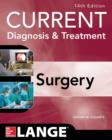 Current Diagnosis and Treatment Surgery 14/E - eBook