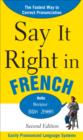 Say It Right in French - eBook