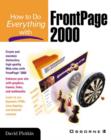 How to Do Everything with FrontPage 2000 - eBook