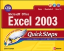 Microsoft Office Excel 2003 QuickSteps - eBook