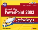 Microsoft Office PowerPoint 2003 QuickSteps - eBook