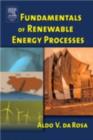 Fundamentals of Renewable Energy Processes - eBook