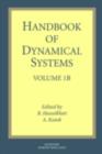 Handbook of Dynamical Systems : Volume 1B - eBook