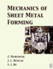 Mechanics of Sheet Metal Forming - eBook