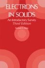 Electrons in Solids : An Introductory Survey - eBook