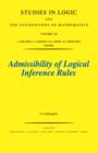 Admissibility of Logical Inference Rules - eBook