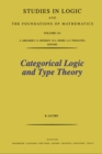 Categorical Logic and Type Theory - eBook