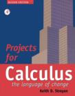 Projects for Calculus : The Language of Change - eBook