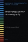 Sample Preparation in Chromatography - eBook