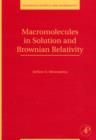 Macromolecules in Solution and Brownian Relativity - eBook
