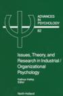 Issues, Theory, and Research in Industrial/Organizational Psychology - eBook