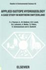 Applied Isotope Hydrogeology : A Case Study in Northern Switzerland - eBook