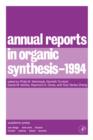 Annual Reports in Organic Synthesis 1994 - eBook