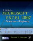 A Guide to Microsoft Excel 2007 for Scientists and Engineers - eBook