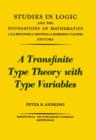 A Transfinite Type Theory with Type Variables - eBook