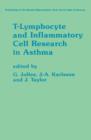 T-Lymphocyte and Inflammatory Cell Research in Asthma - eBook