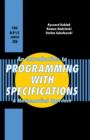 An Introduction to Programming with Specifications - eBook