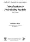 Introduction to Probability Models, Student Solutions Manual (e-only) : Introduction to Probability Models 10th Edition - eBook