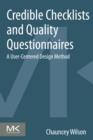Credible Checklists and Quality Questionnaires : A User-Centered Design Method - eBook