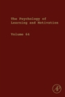 Psychology of Learning and Motivation - eBook