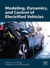 Modeling, Dynamics, and Control of Electrified Vehicles - eBook