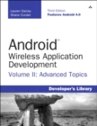 Android Wireless Application Development Volume II : Advanced Topics - eBook