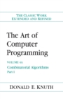 Art of Computer Programming, Volume 4A, The : Combinatorial Algorithms, Part 1 - eBook