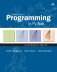 Introduction to Programming in Python : An Interdisciplinary Approach - eBook
