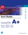 CompTIA A+ Core 1 (220-1101) and Core 2 (220-1102) Pearson uCertify Course Access Code Card - eBook