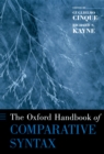 The Oxford Handbook of Comparative Syntax - eBook
