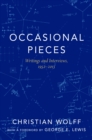 Occasional Pieces : Writings and Interviews, 1952-2013 - eBook