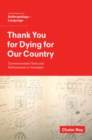 Thank You for Dying for Our Country : Commemorative Texts and Performances in Jerusalem - eBook