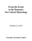 From the Erotic to the Demonic : On Critical Musicology - eBook