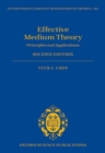 Effective Medium Theory : Principles and Applications - eBook