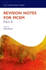 Revision Notes for MCEM Part A - eBook