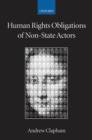 Human Rights Obligations of Non-State Actors - eBook