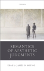 Semantics of Aesthetic Judgements - eBook