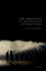 The Semantics of Knowledge Attributions - eBook