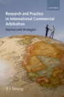 Research and Practice in International Commercial Arbitration : Sources and Strategies - eBook
