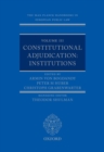 The Max Planck Handbooks in European Public Law : Volume III: Constitutional Adjudication: Institutions - eBook