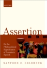 Assertion : On the Philosophical Significance of Assertoric Speech - eBook