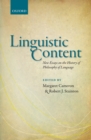 Linguistic Content : New Essays on the History of Philosophy of Language - eBook