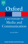 A Dictionary of Media and Communication - eBook