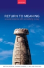 Return to Meaning : A Social Science with Something to Say - eBook