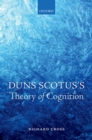 Duns Scotus's Theory of Cognition - eBook