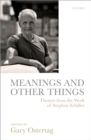Meanings and Other Things : Themes from the Work of Stephen Schiffer - eBook