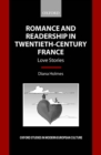 Romance and Readership in Twentieth-Century France : Love Stories - eBook